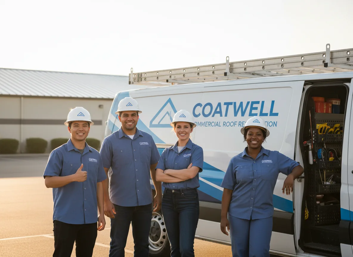 Commercial roof coating company in Champlain, NY